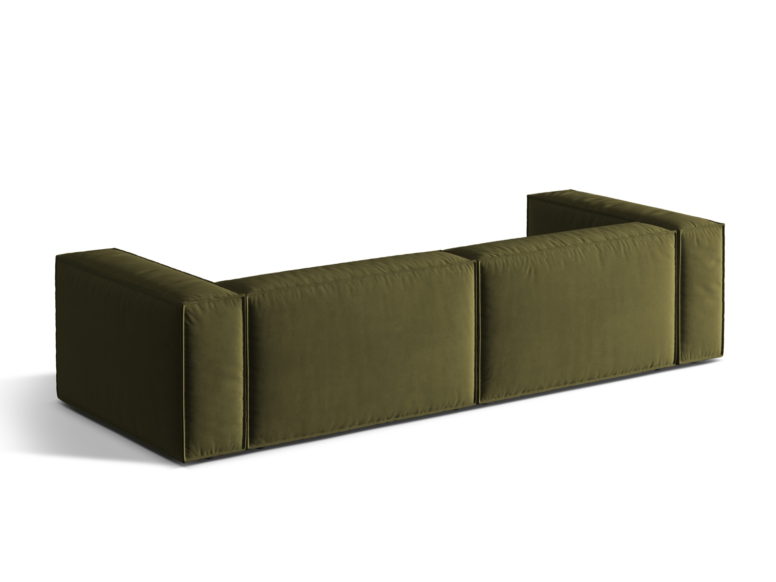 Velvet Sofa, "Nuria", 5 Seats, 290x110x72