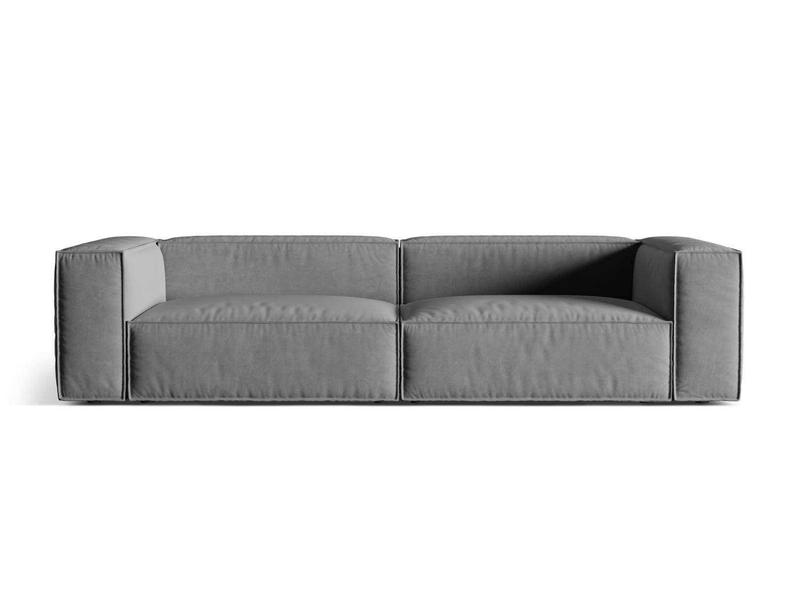 Velvet Sofa, "Nuria", 5 Seats, 290x110x72