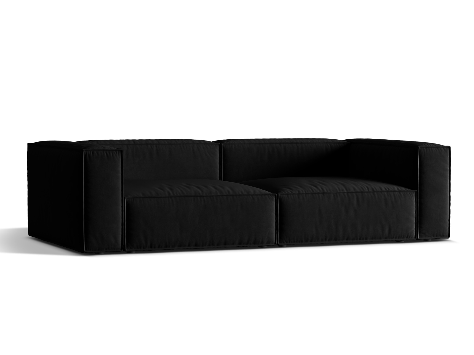 Velvet Sofa, "Nuria", 5 Seats, 290x110x72