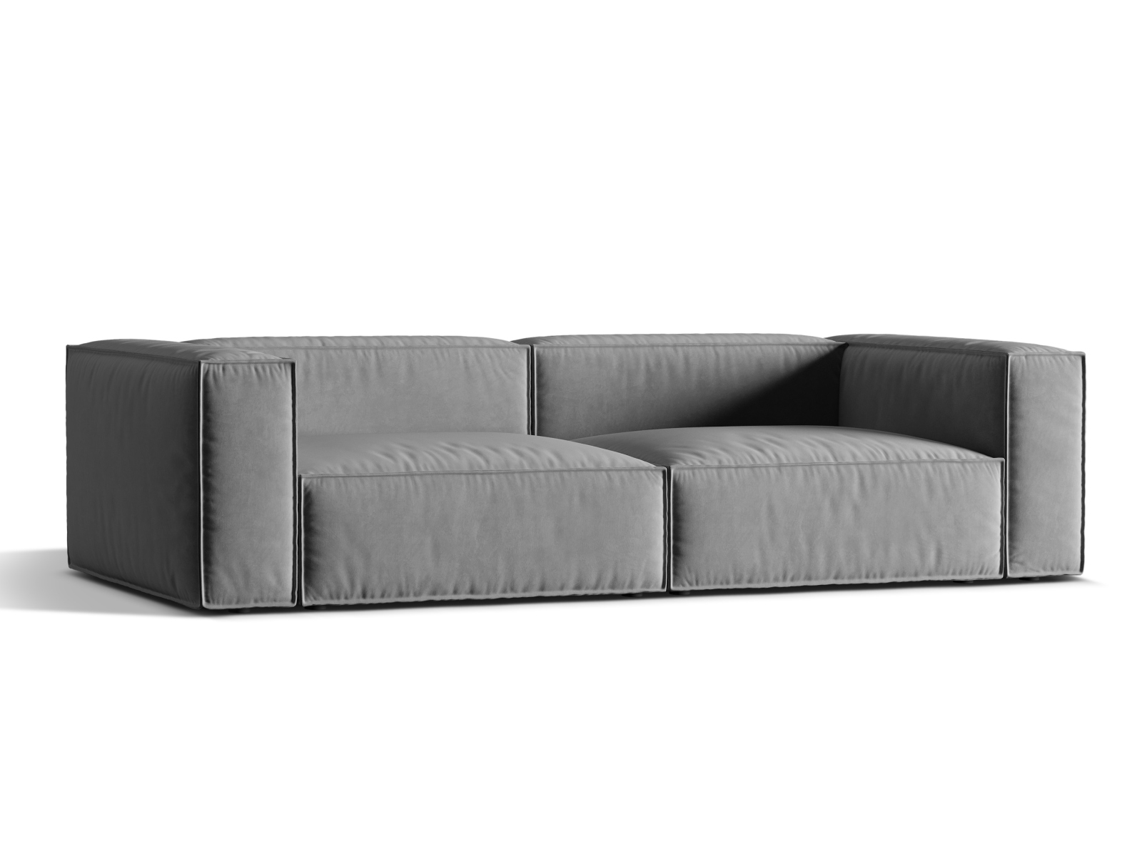Velvet Sofa, "Nuria", 5 Seats, 290x110x72