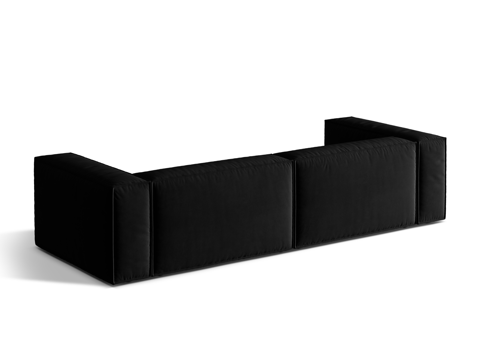 Velvet Sofa, "Nuria", 5 Seats, 290x110x72