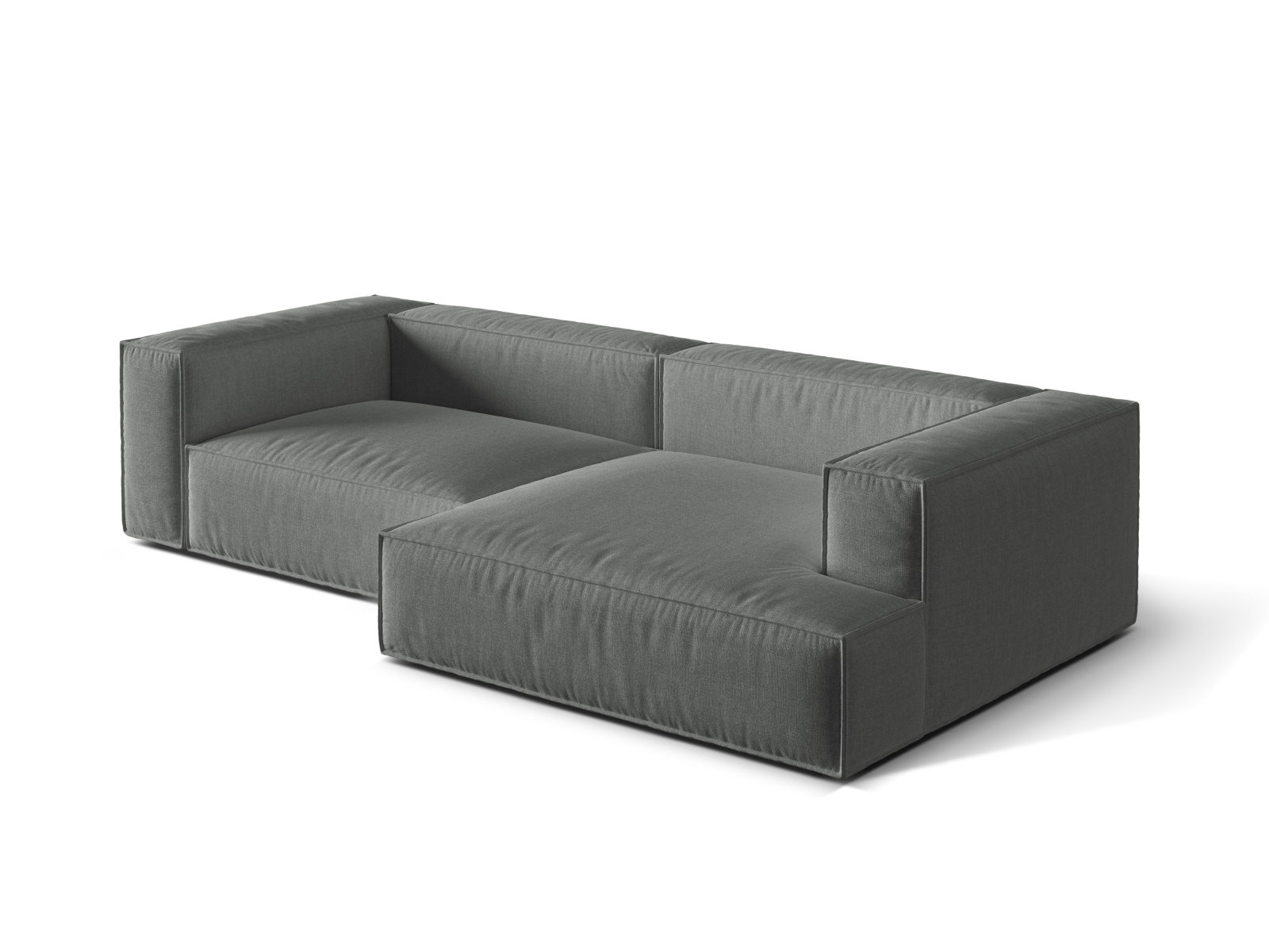 Modular Right Corner Sofa, "Nuria", 4 Seats, 292x147x72