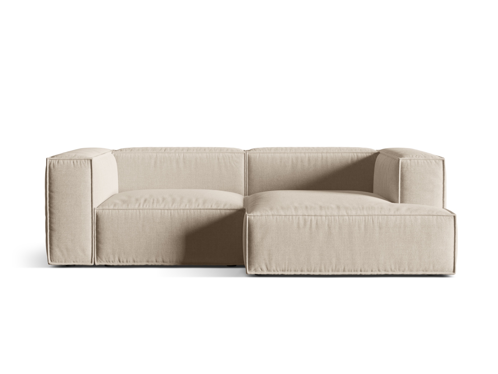 Modular Right Corner Sofa, "Nuria", 3 Seats, 252x147x72