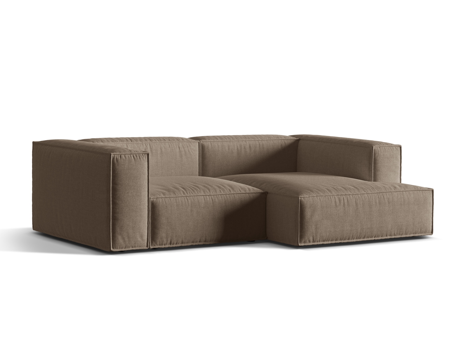 Modular Right Corner Sofa, "Nuria", 3 Seats, 252x147x72