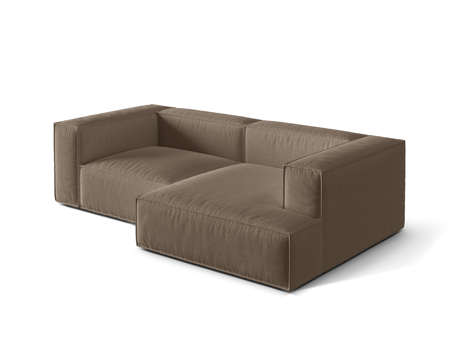 Modular Right Corner Sofa, "Nuria", 3 Seats, 252x147x72