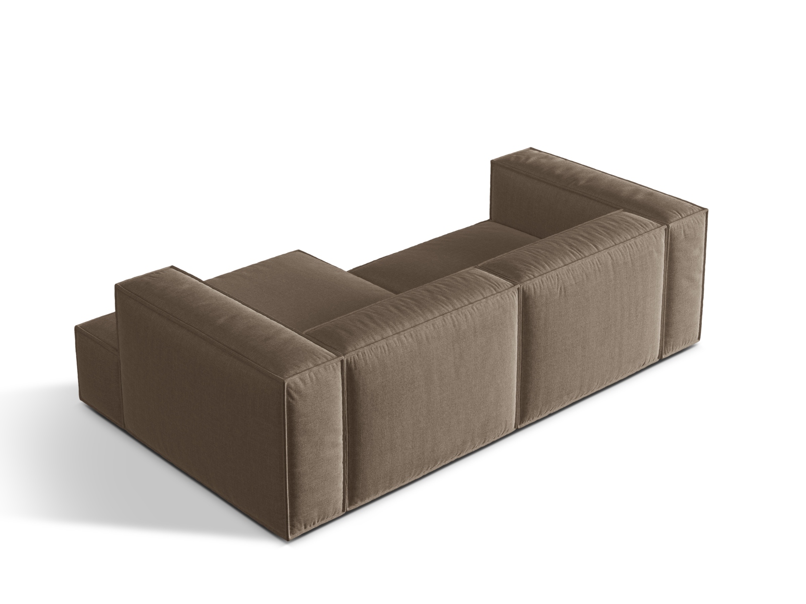 Modular Right Corner Sofa, "Nuria", 3 Seats, 252x147x72