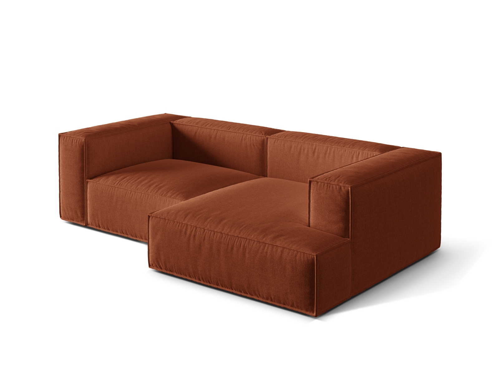 Modular Right Corner Sofa, "Nuria", 3 Seats, 252x147x72