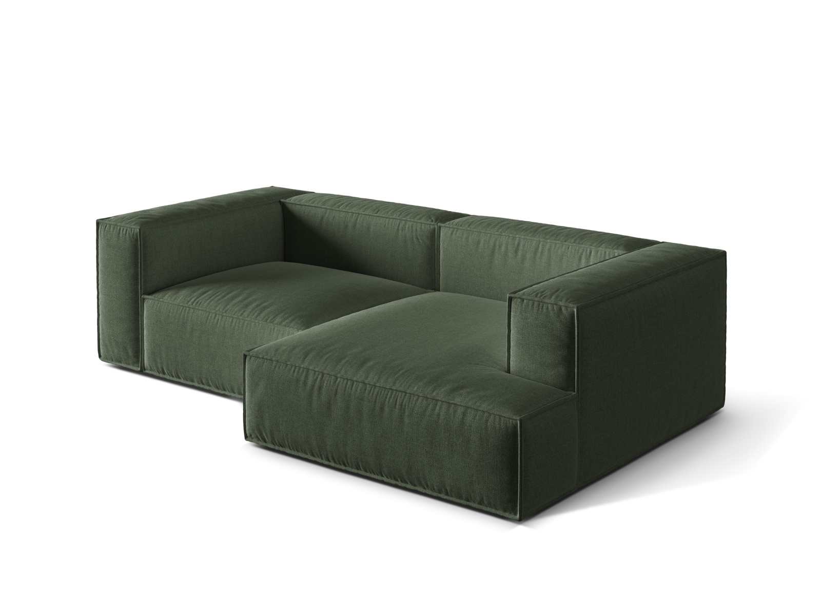 Modular Right Corner Sofa, "Nuria", 3 Seats, 252x147x72