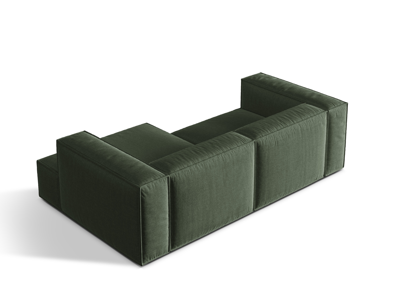 Modular Right Corner Sofa, "Nuria", 3 Seats, 252x147x72