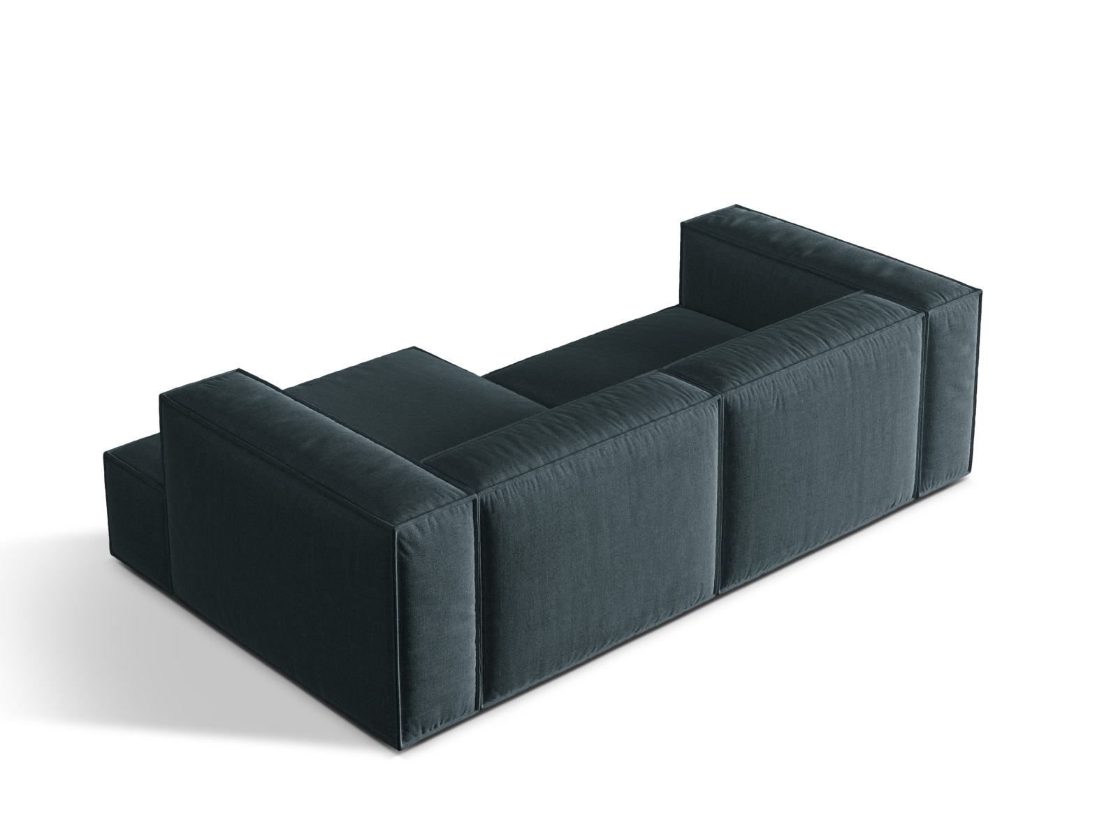 Modular Right Corner Sofa, "Nuria", 3 Seats, 252x147x72