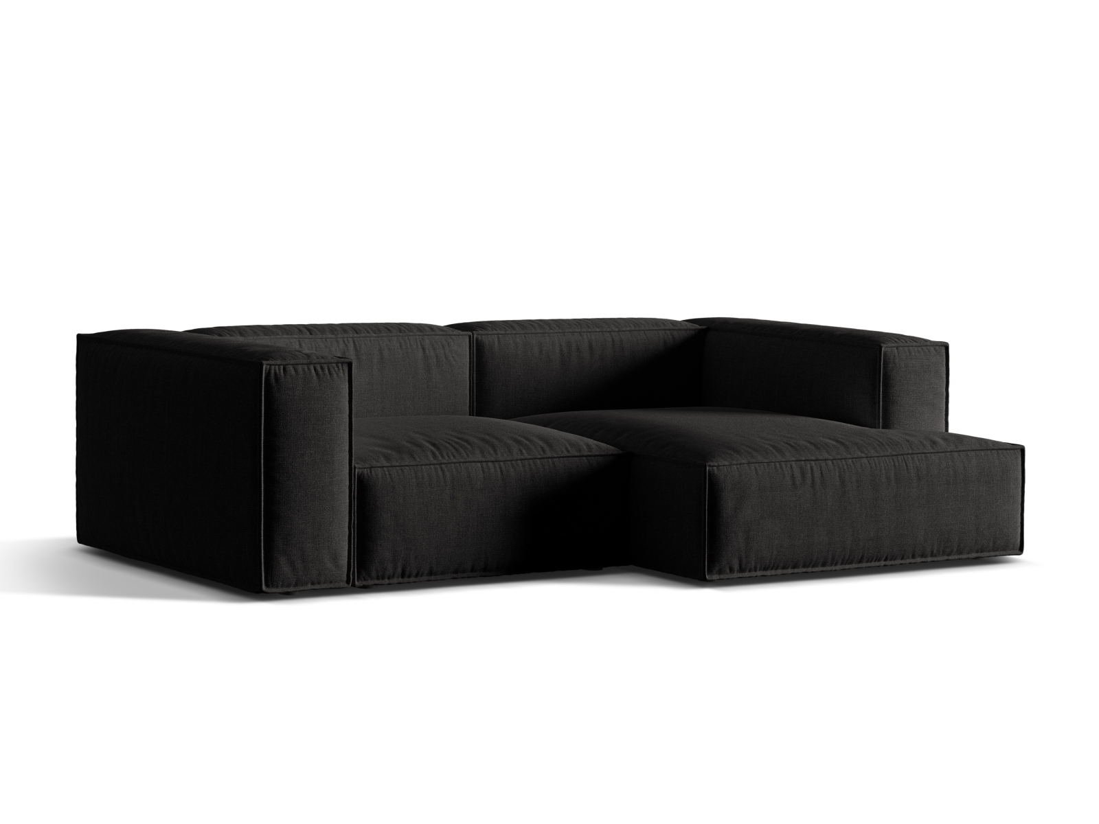 Modular Right Corner Sofa, "Nuria", 3 Seats, 252x147x72