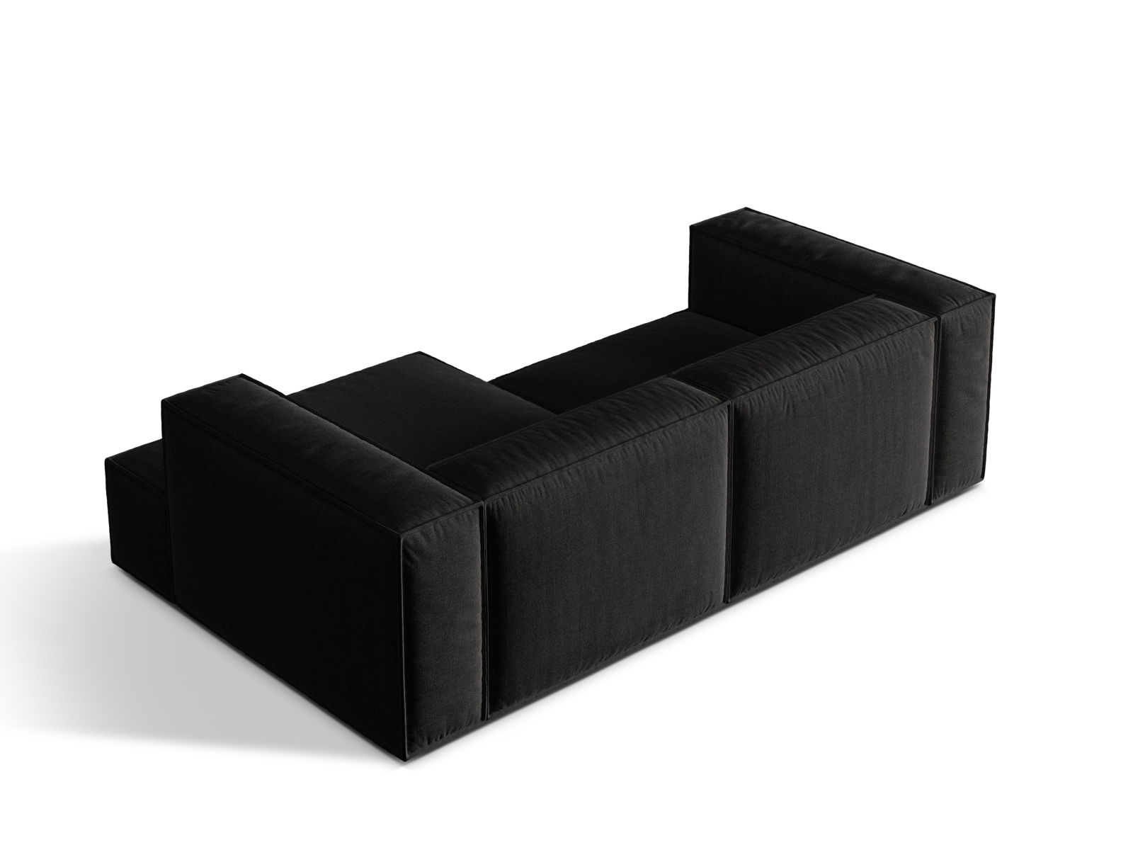 Modular Right Corner Sofa, "Nuria", 3 Seats, 252x147x72