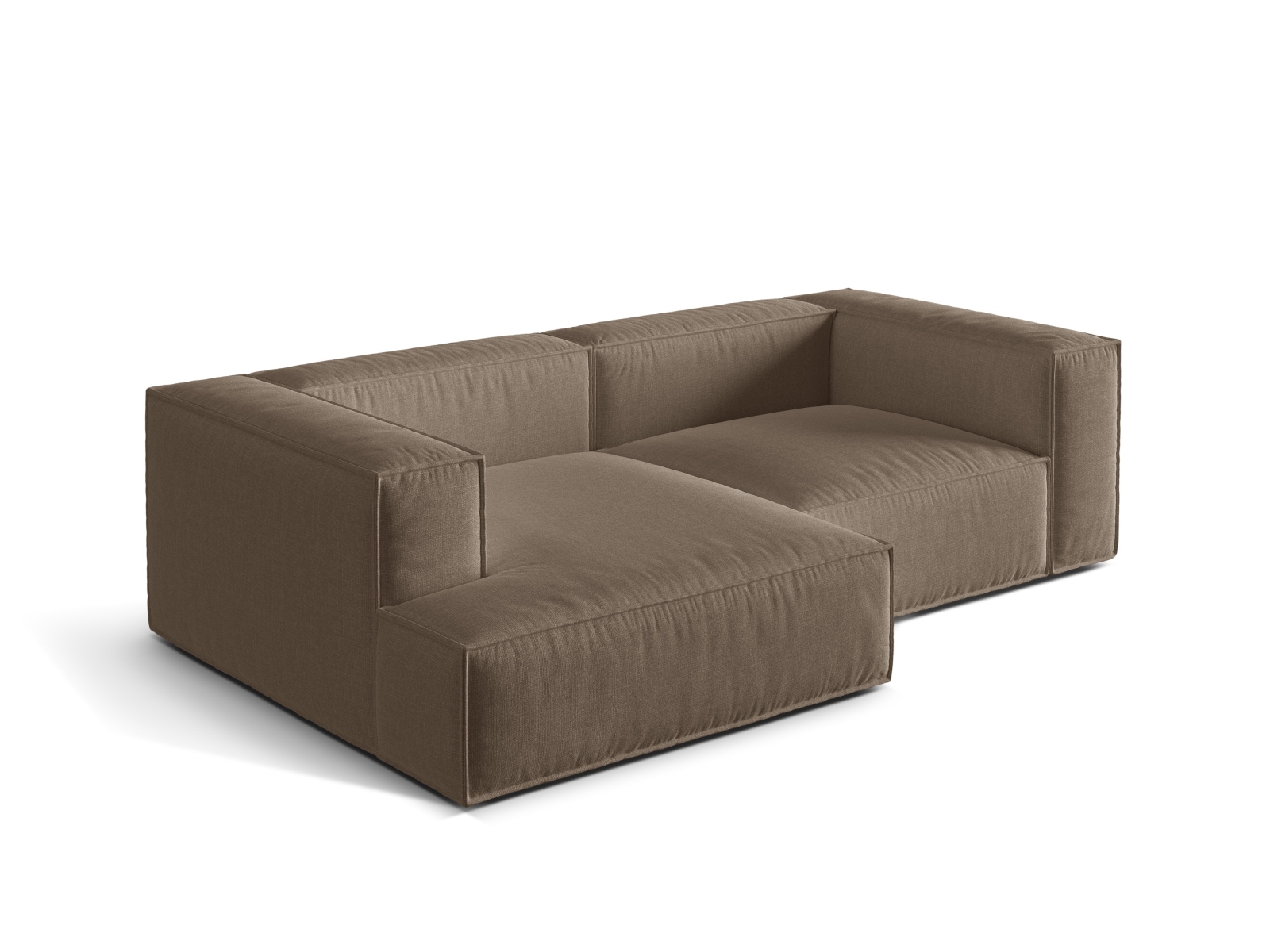 Modular Left Corner Sofa, "Nuria", 3 Seats, 252x147x72