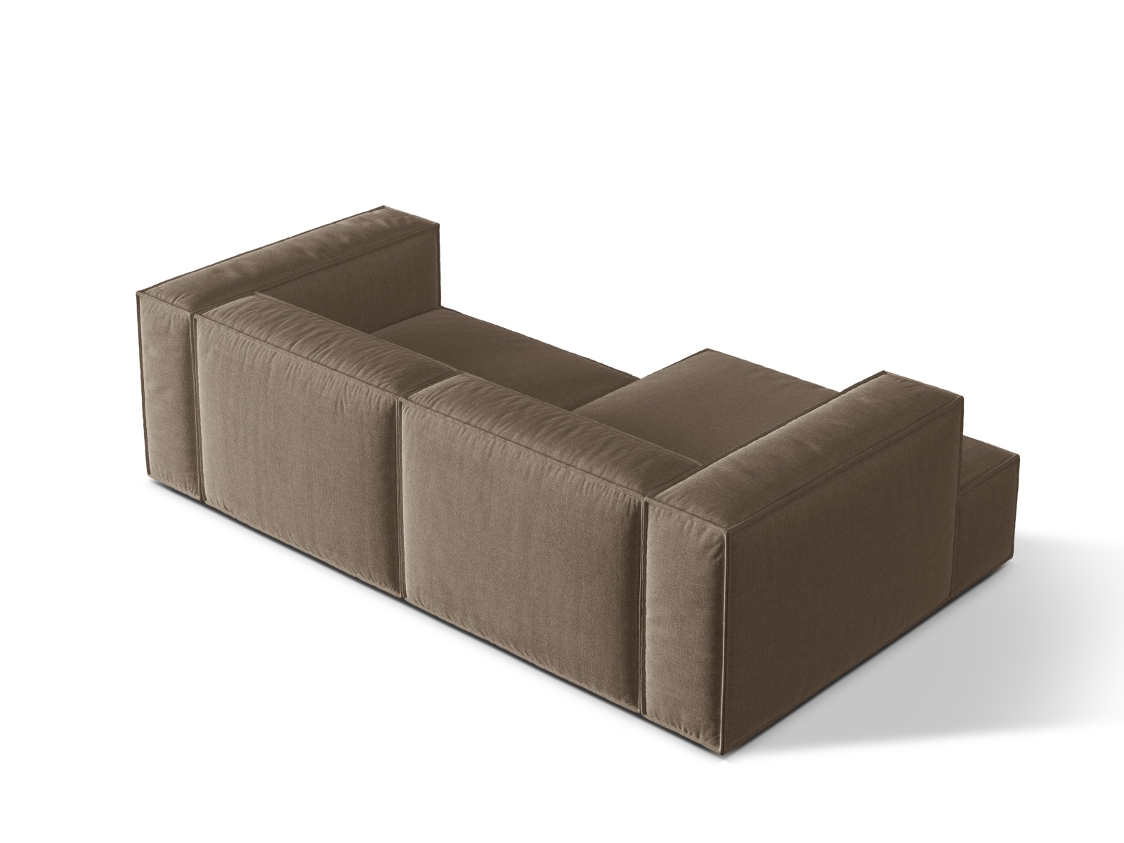 Modular Left Corner Sofa, "Nuria", 3 Seats, 252x147x72