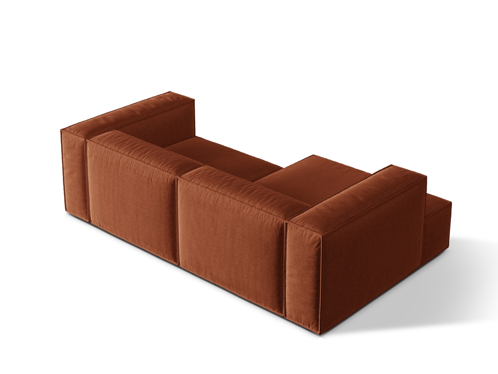 Modular Left Corner Sofa, "Nuria", 3 Seats, 252x147x72