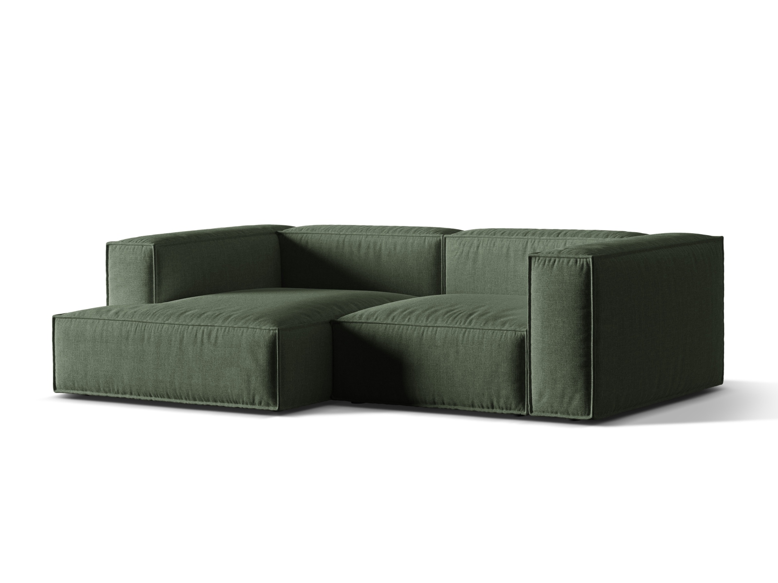 Modular Left Corner Sofa, "Nuria", 3 Seats, 252x147x72