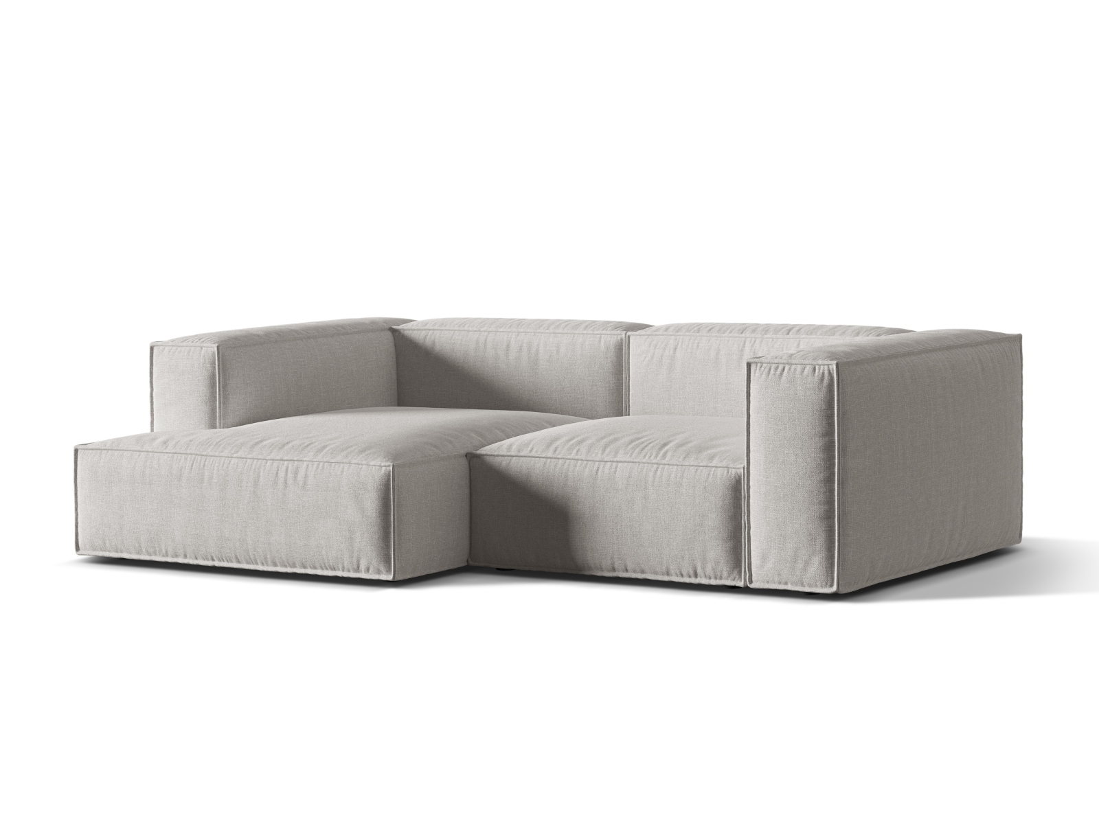 Modular Left Corner Sofa, "Nuria", 3 Seats, 252x147x72