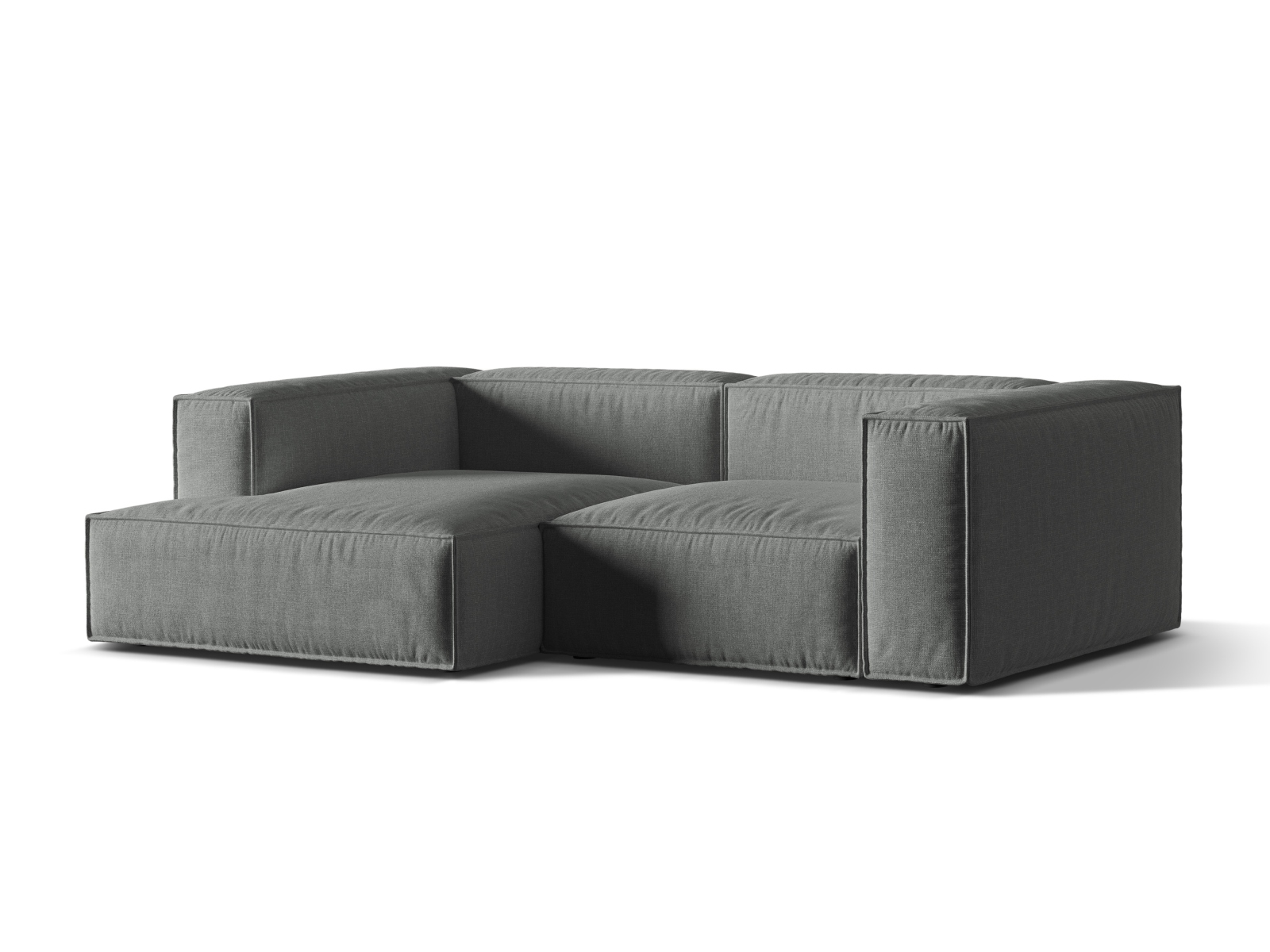 Modular Left Corner Sofa, "Nuria", 3 Seats, 252x147x72