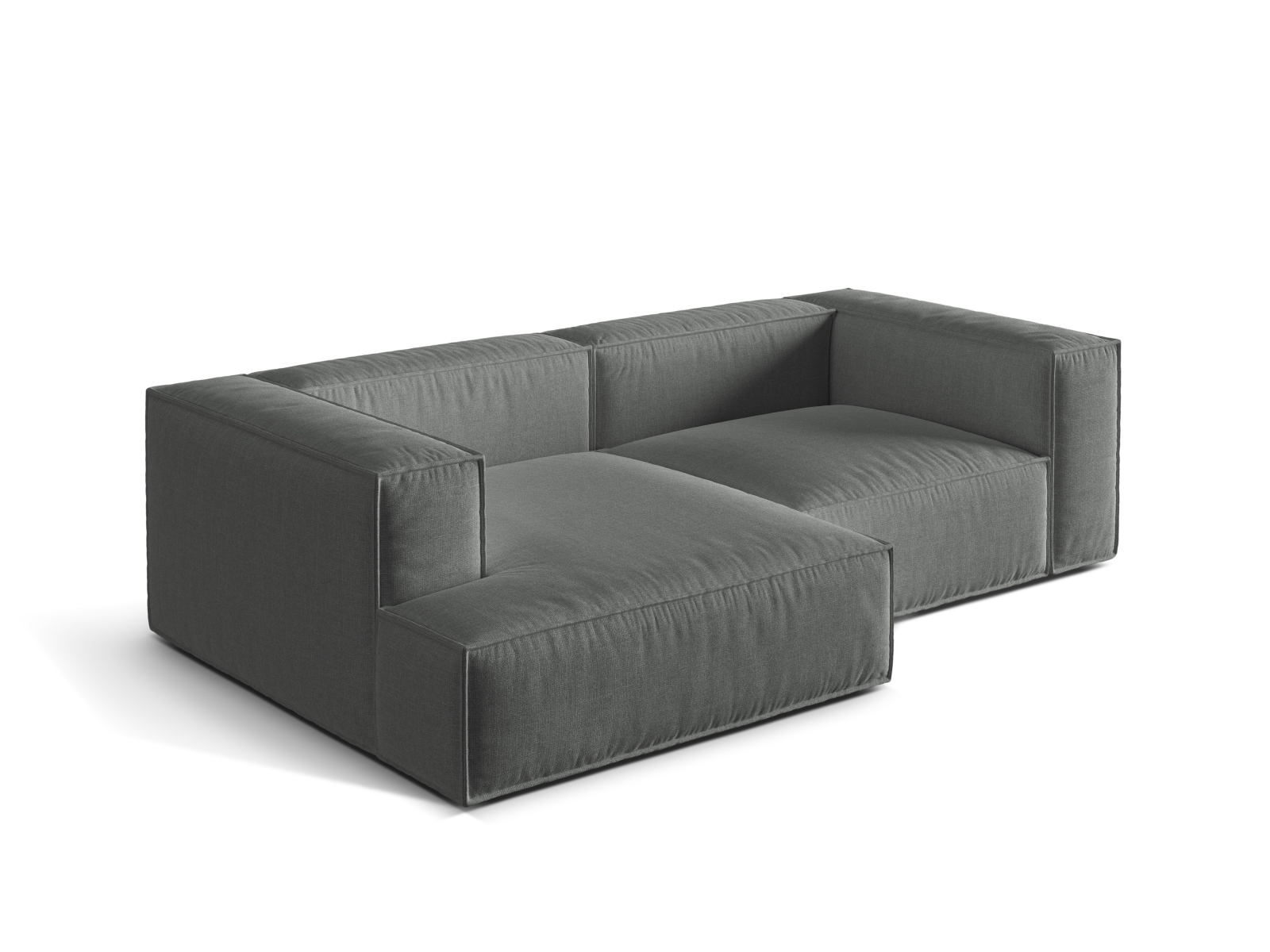 Modular Left Corner Sofa, "Nuria", 3 Seats, 252x147x72