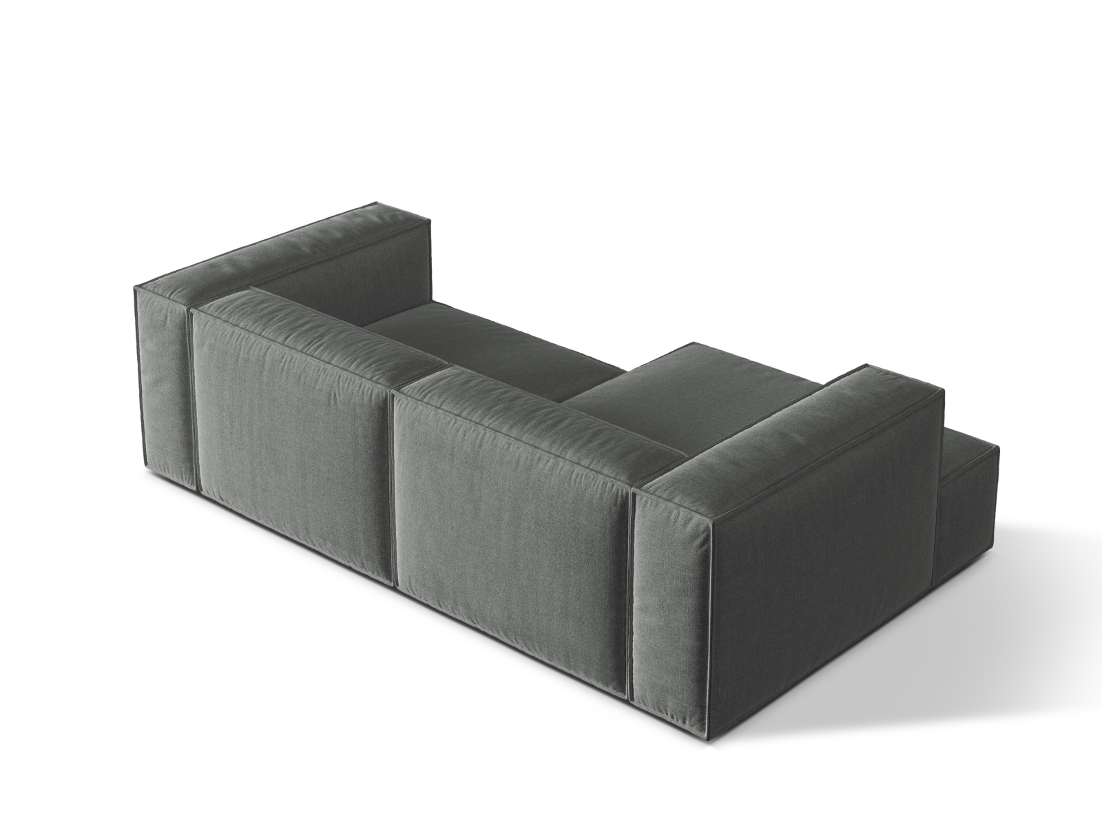 Modular Left Corner Sofa, "Nuria", 3 Seats, 252x147x72