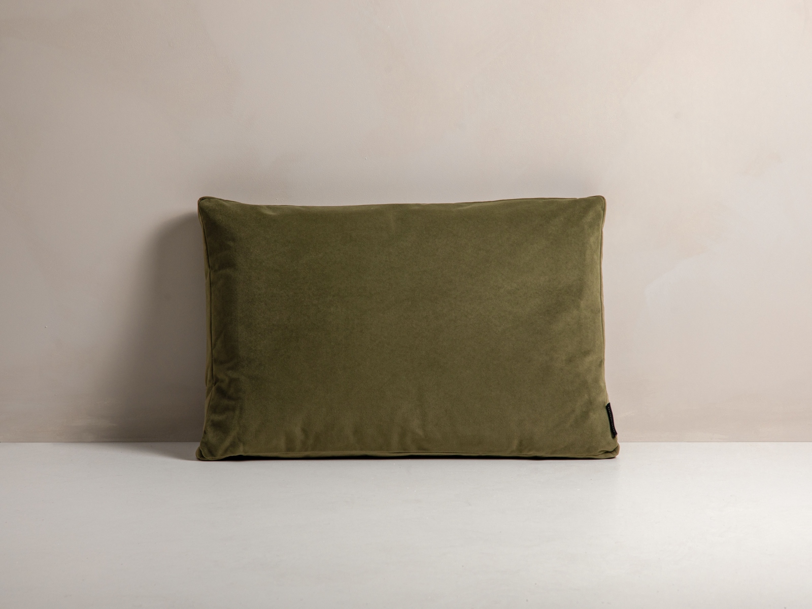 Velvet Pillow, "Stripy", 60x14x40