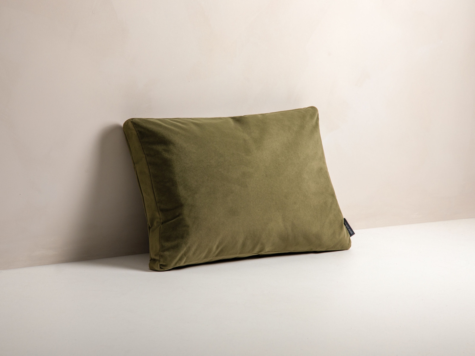 Velvet Pillow, "Stripy", 60x14x40