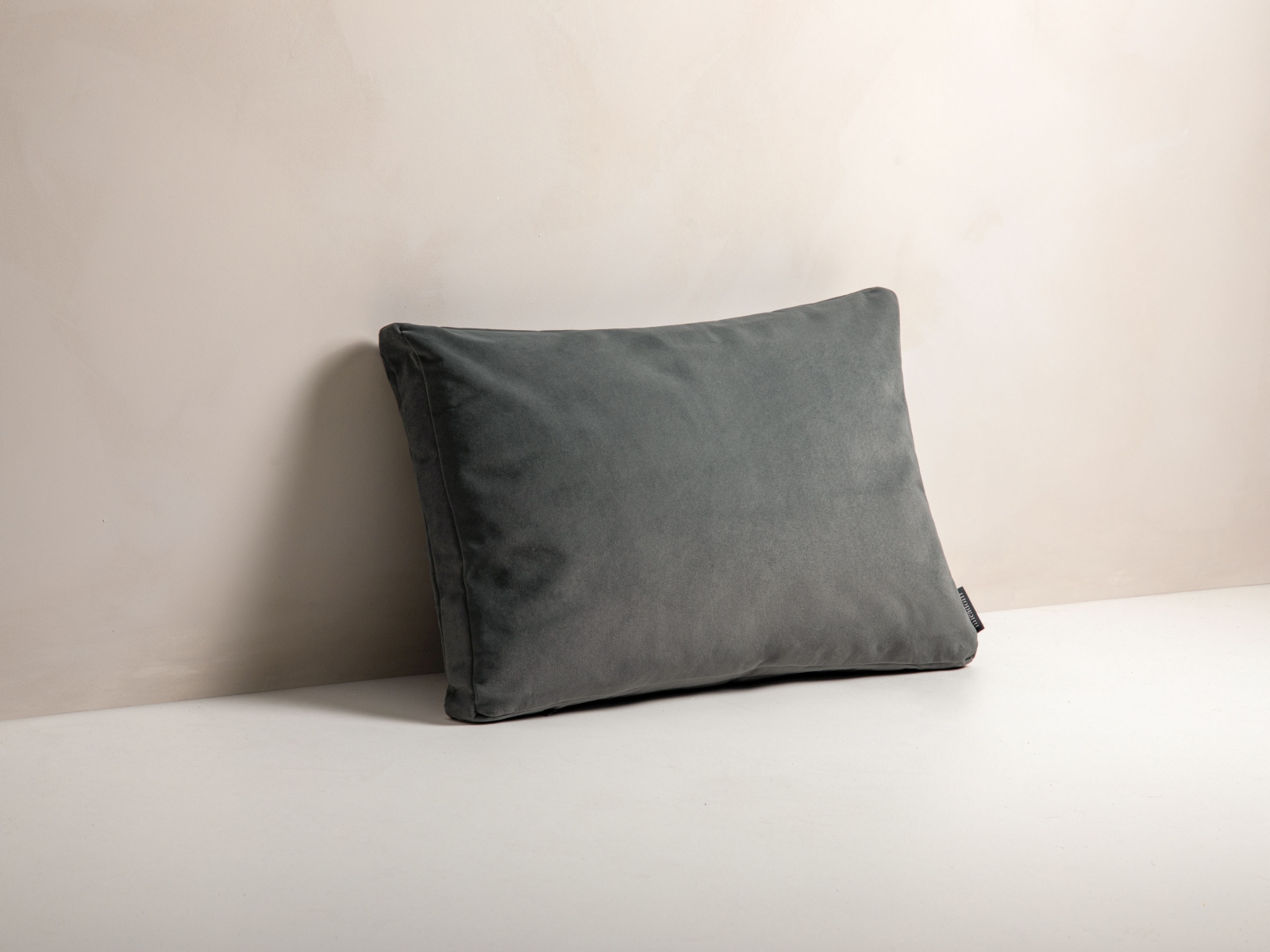 Velvet Pillow, "Stripy", 60x14x40