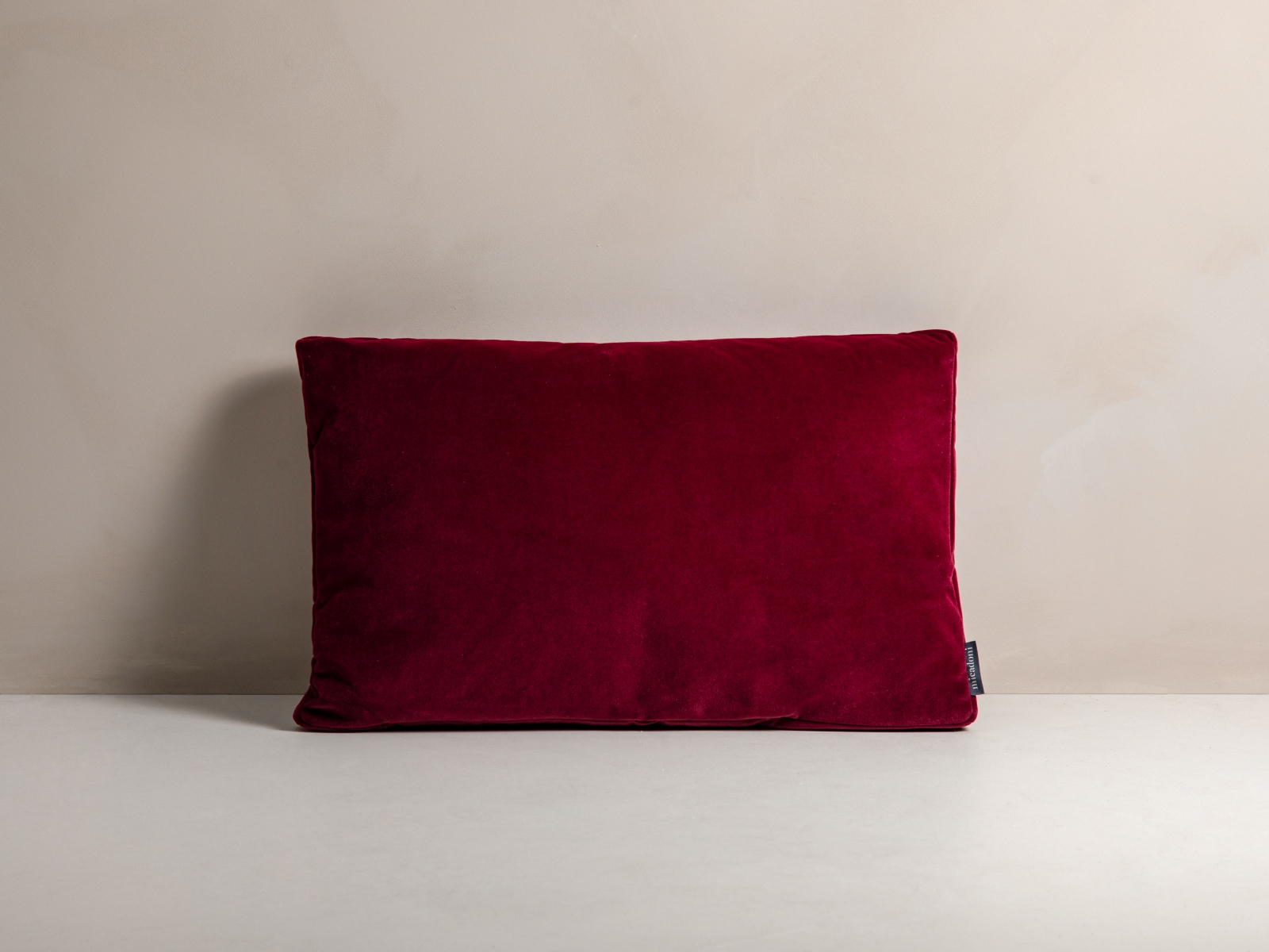 Velvet Pillow, "Stripy", 60x14x40