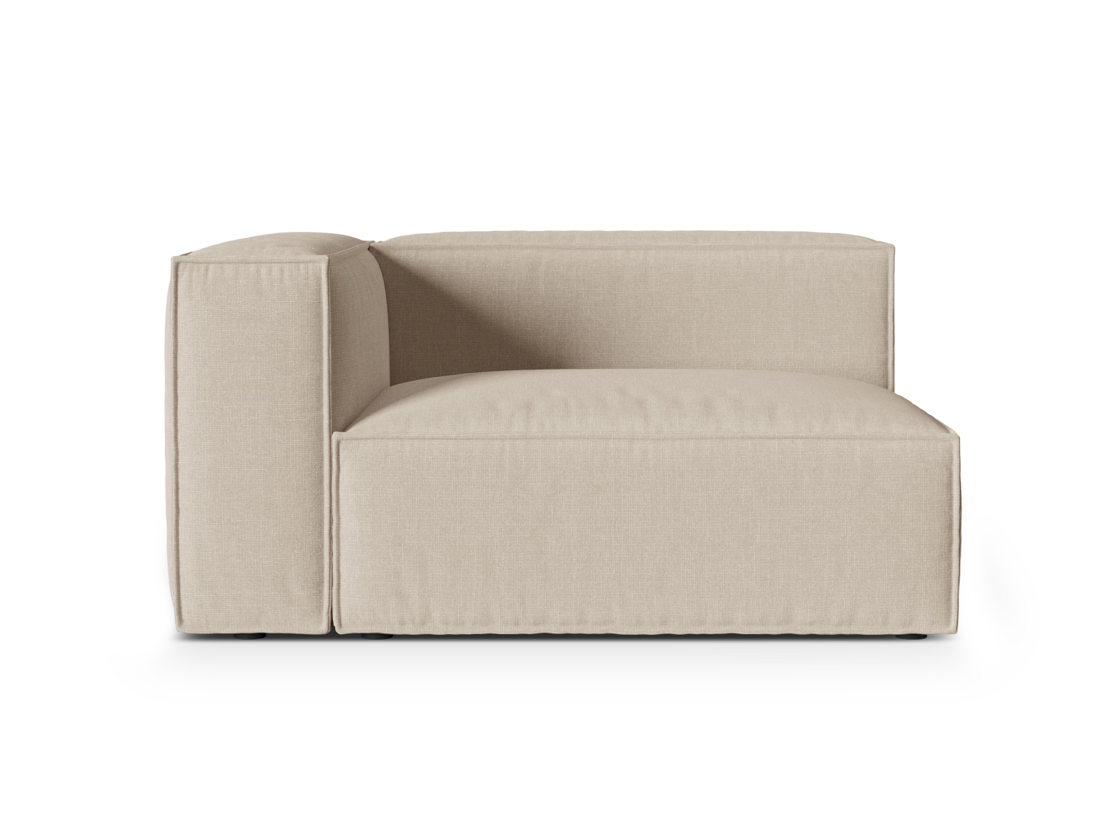 Left Modular Sofa, "Nuria", 2 Seats, 145x110x72