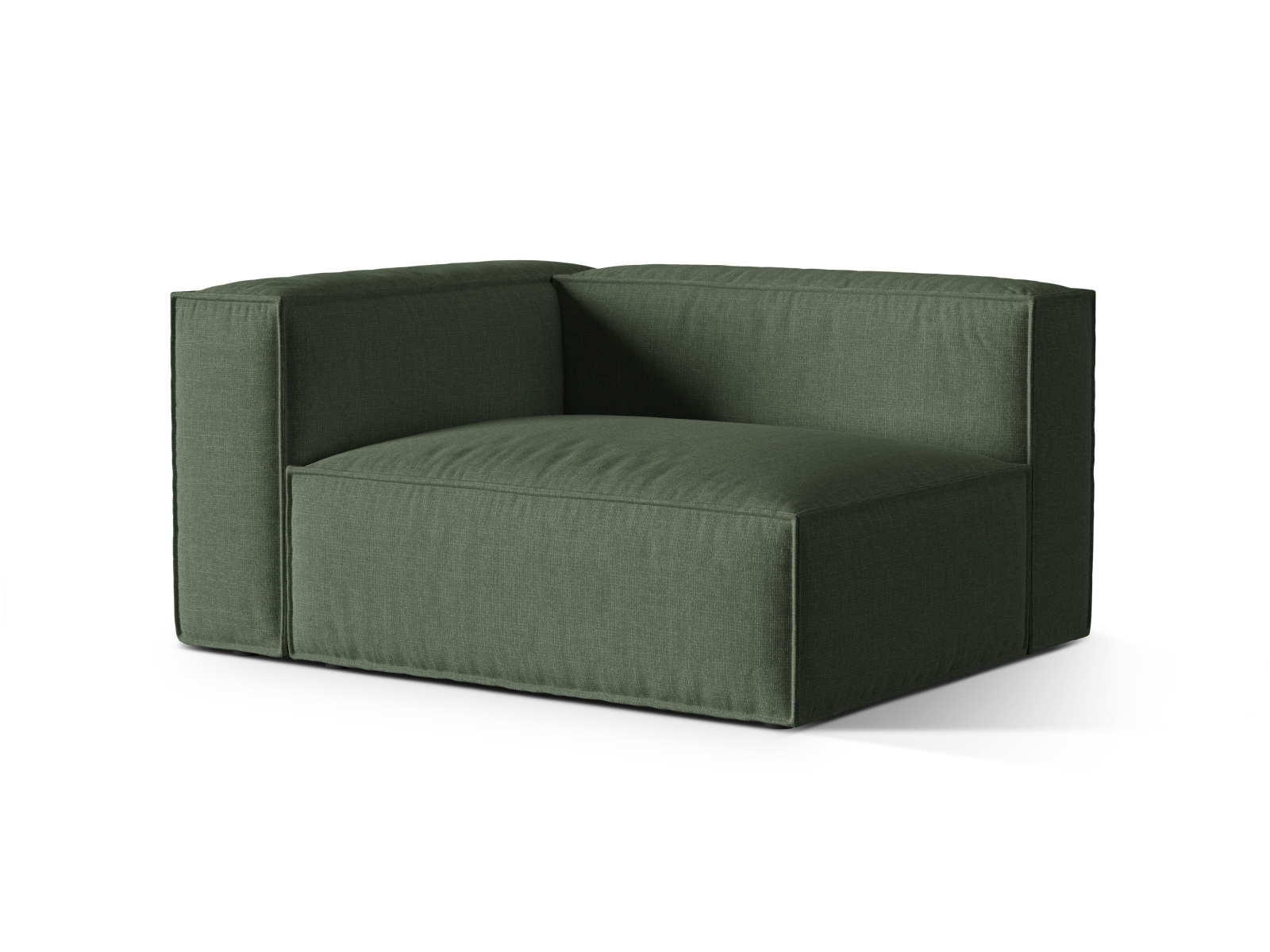 Left Modular Sofa, "Nuria", 2 Seats, 145x110x72