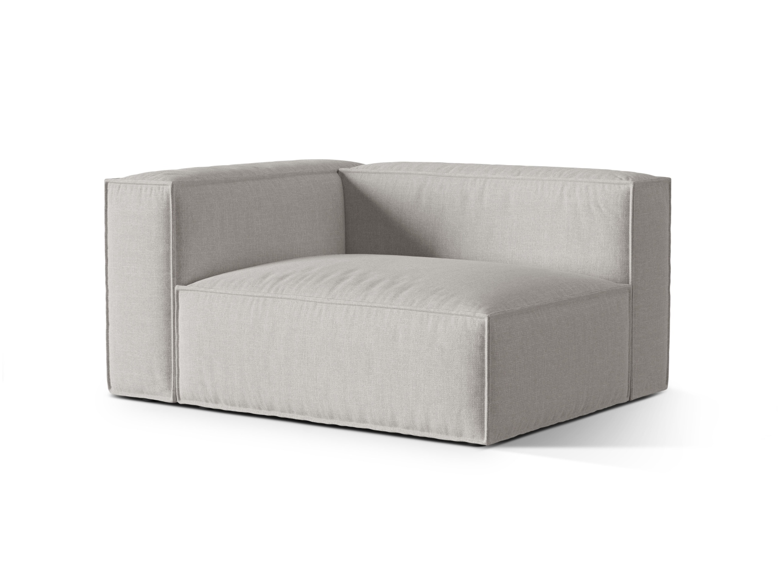 Left Modular Sofa, "Nuria", 2 Seats, 145x110x72
