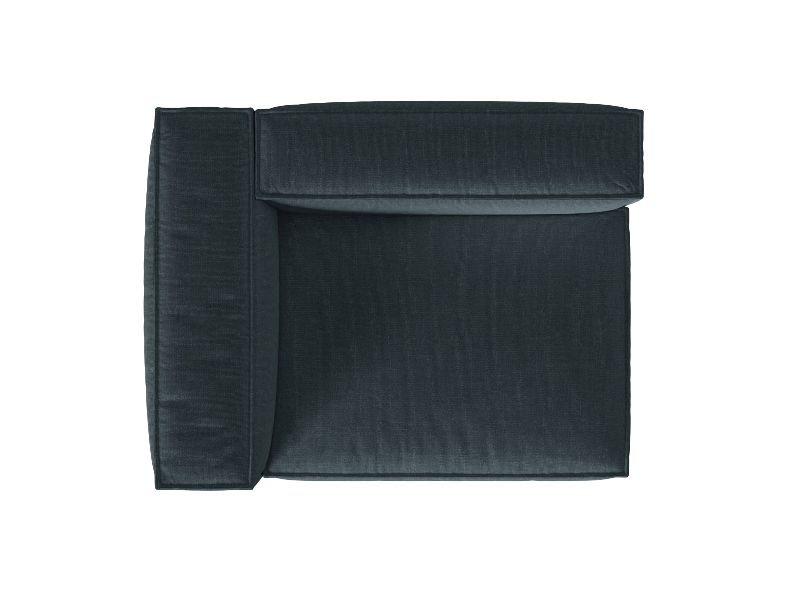 Left Modular Sofa, "Nuria", 2 Seats, 145x110x72