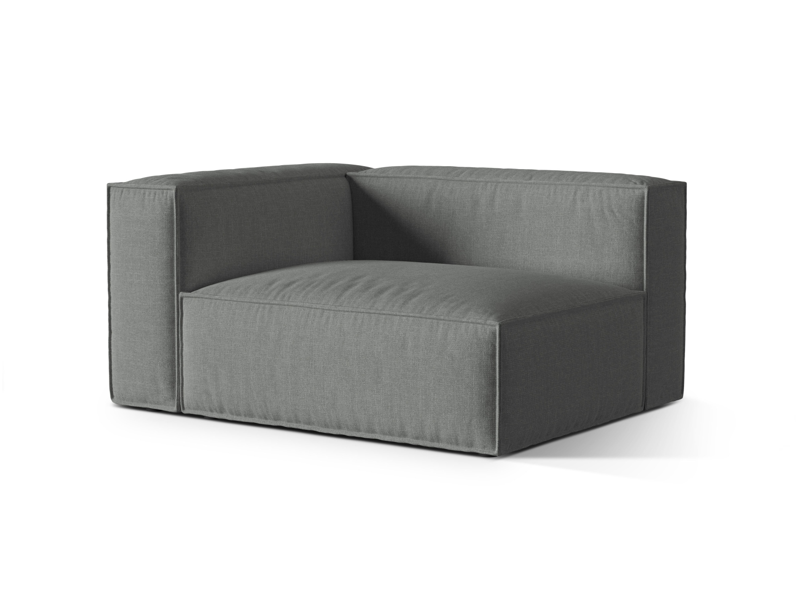 Left Modular Sofa, "Nuria", 2 Seats, 145x110x72