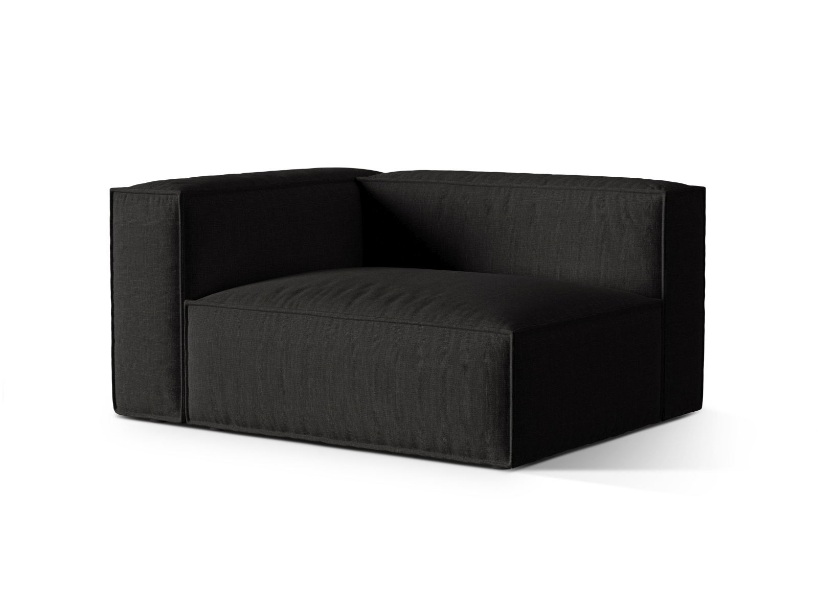 Left Modular Sofa, "Nuria", 2 Seats, 145x110x72