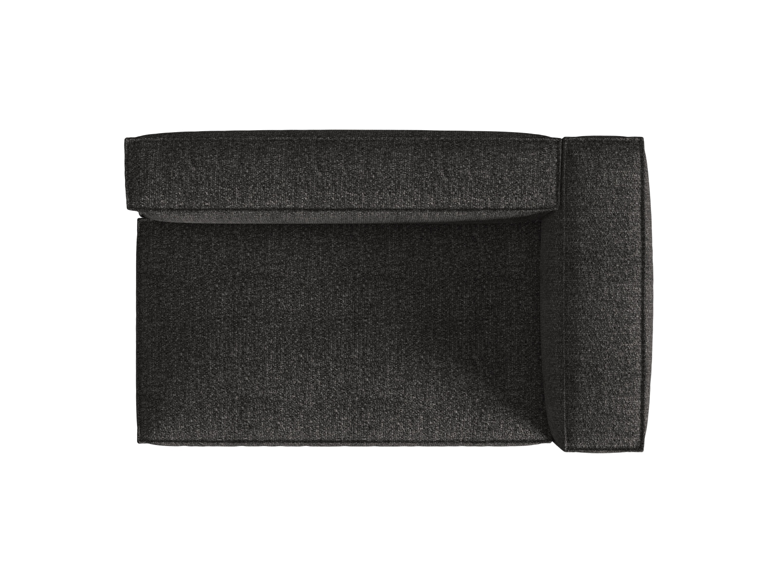 Boucle Right Modular Sofa, "Nuria", 3 Seats, 185x110x72