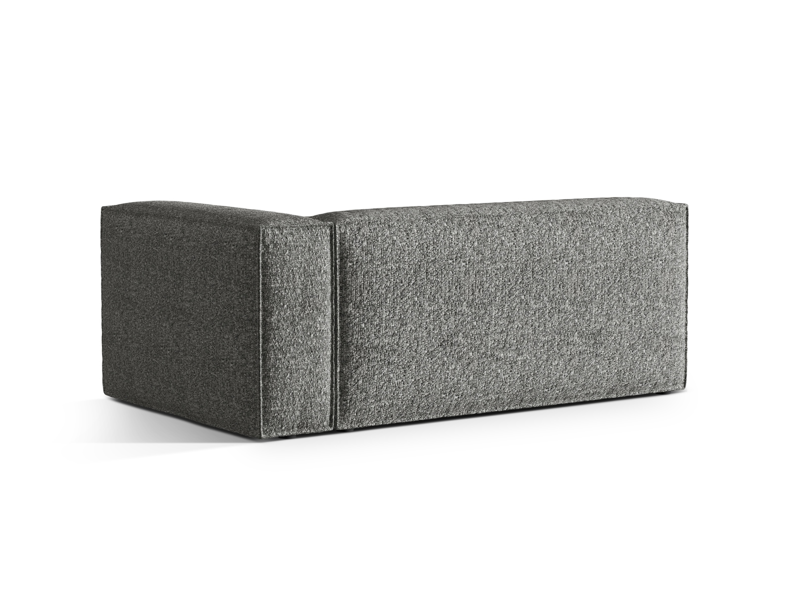 Boucle Right Modular Sofa, "Nuria", 3 Seats, 185x110x72