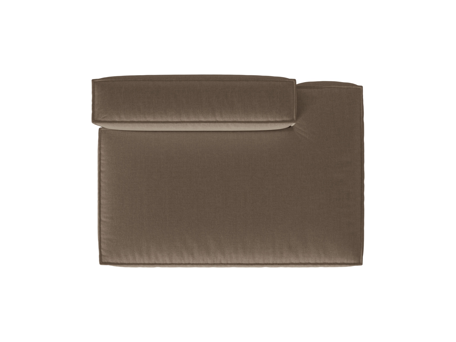 Right Modular Sofa, "Nuria", 3 Seats, 165x110x72