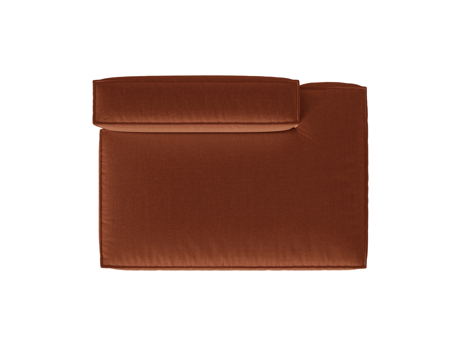 Right Modular Sofa, "Nuria", 3 Seats, 165x110x72
