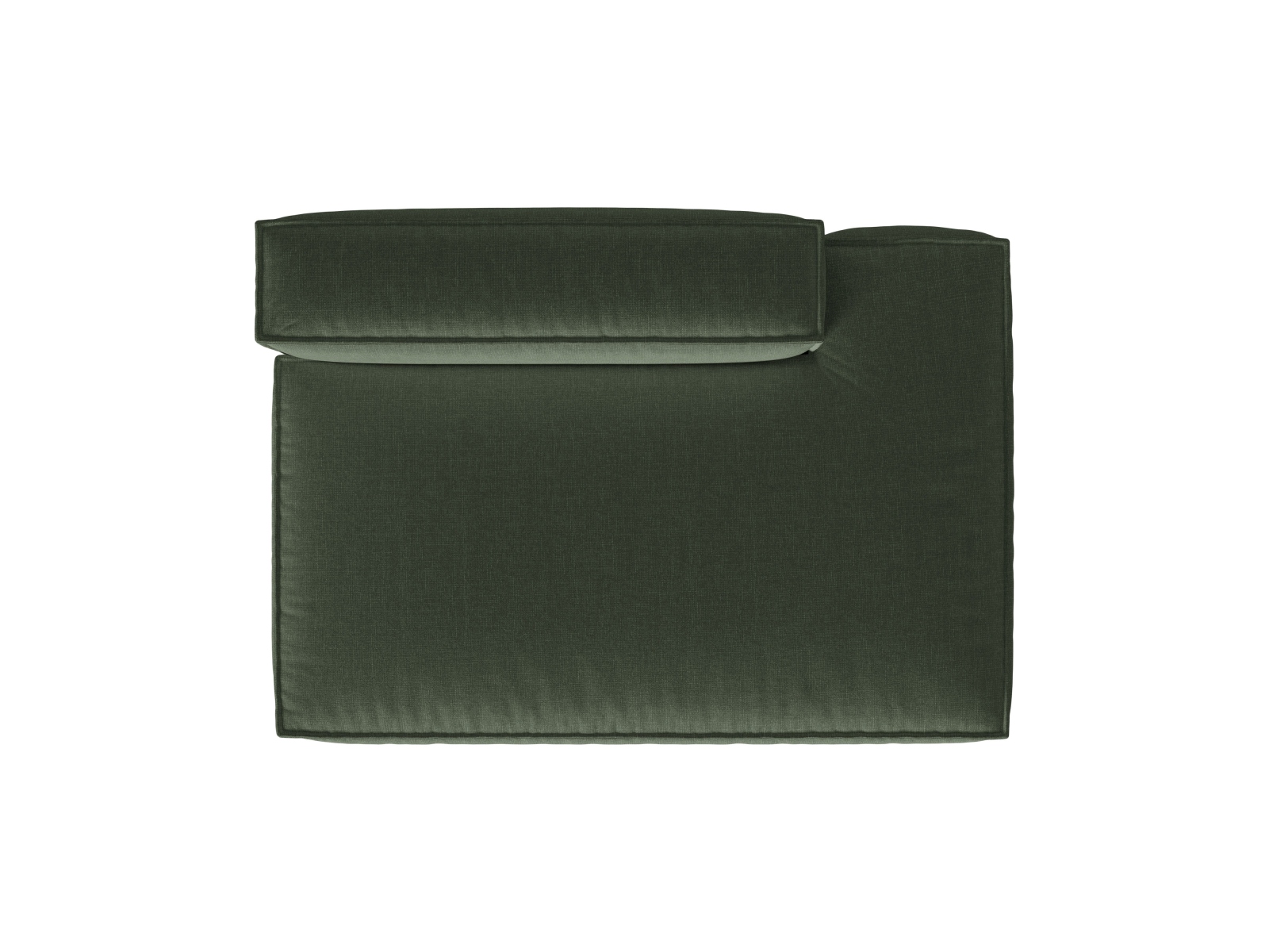 Right Modular Sofa, "Nuria", 3 Seats, 165x110x72