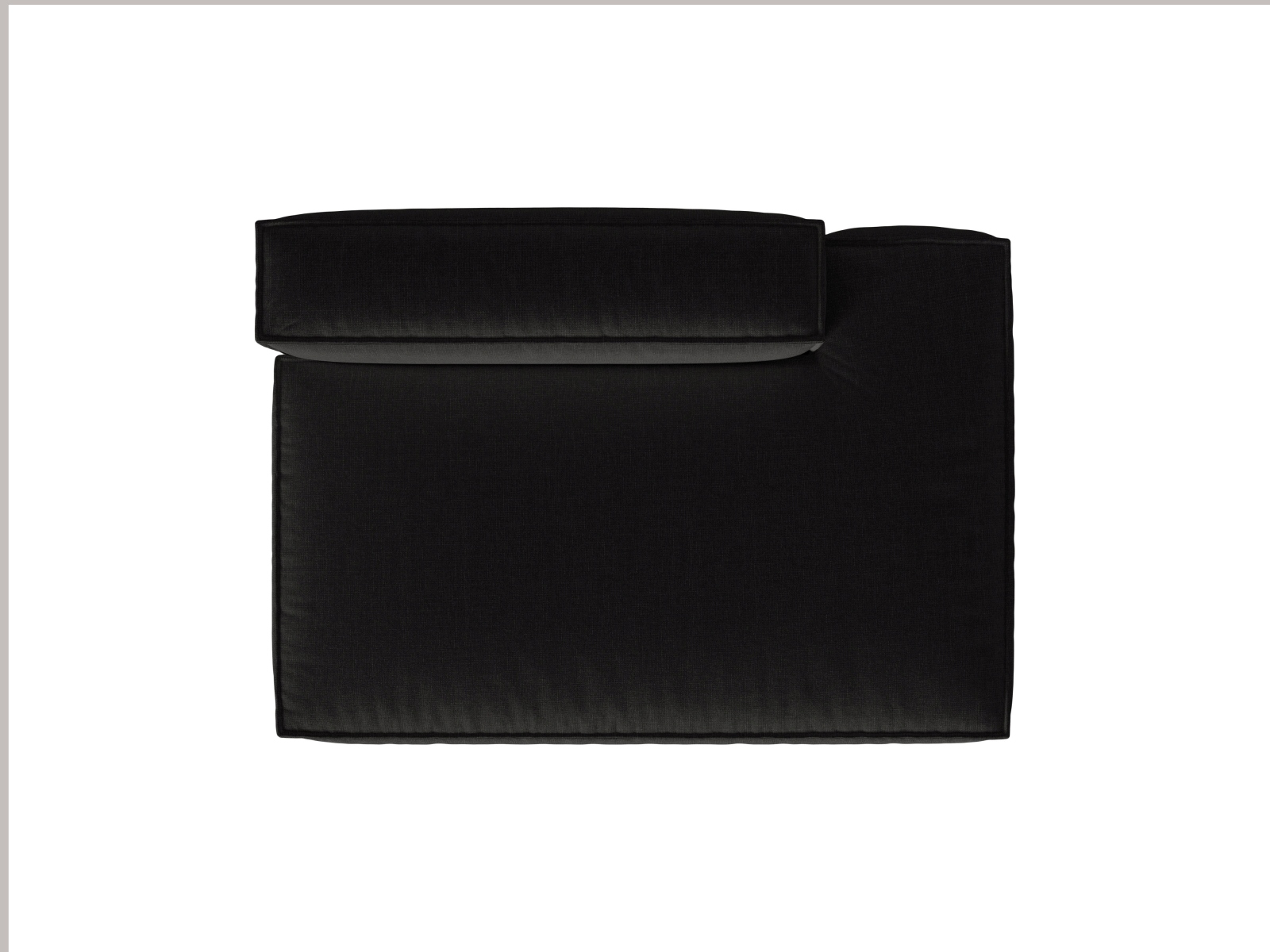 Right Modular Sofa, "Nuria", 3 Seats, 165x110x72