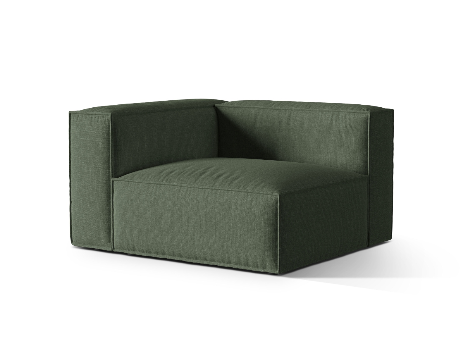 Left Modular Sofa, "Nuria", 1 Seat, 125x110x72