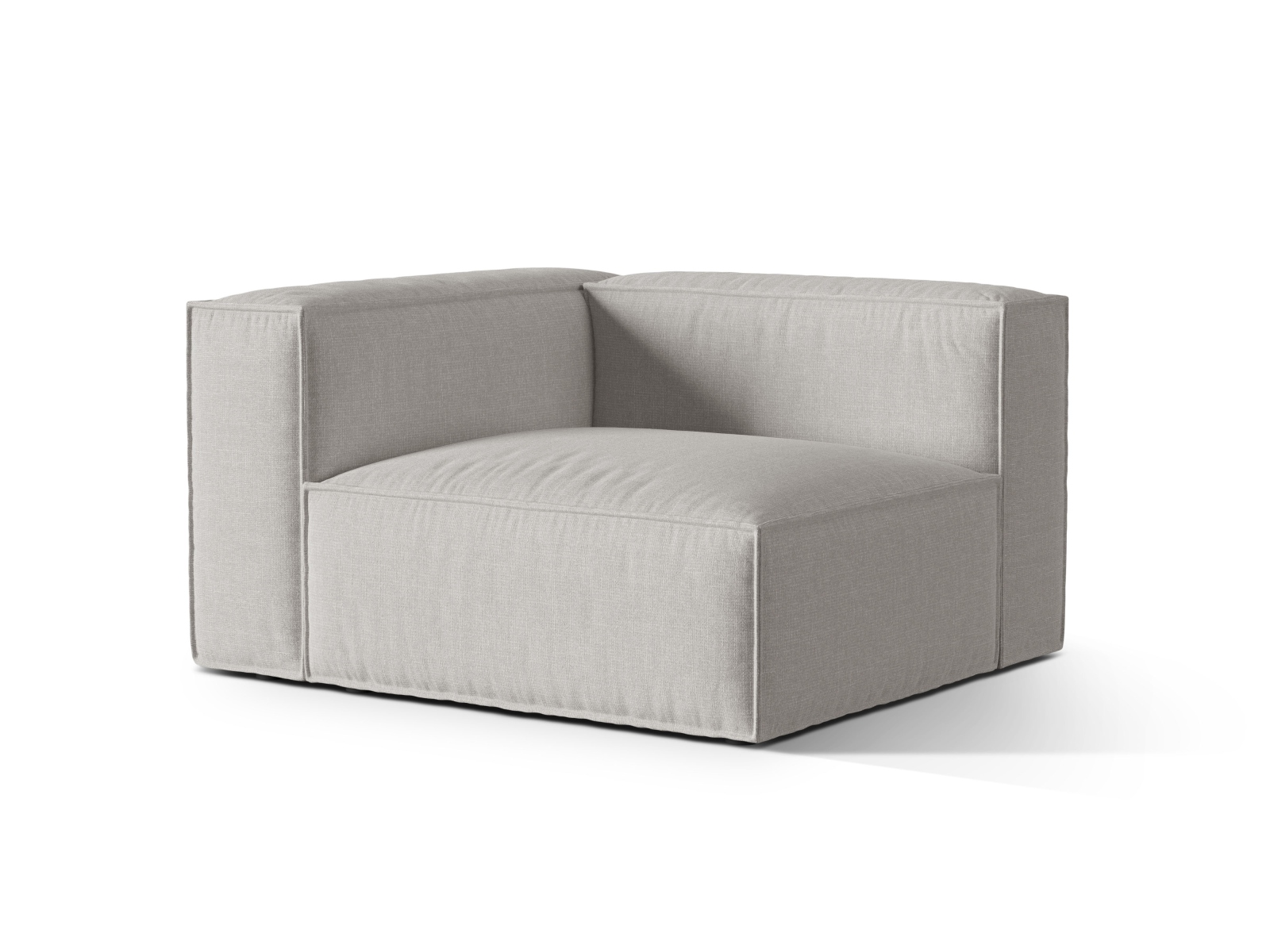 Left Modular Sofa, "Nuria", 1 Seat, 125x110x72