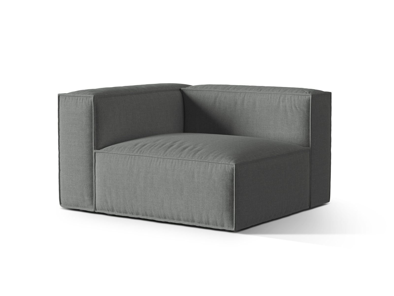 Left Modular Sofa, "Nuria", 1 Seat, 125x110x72
