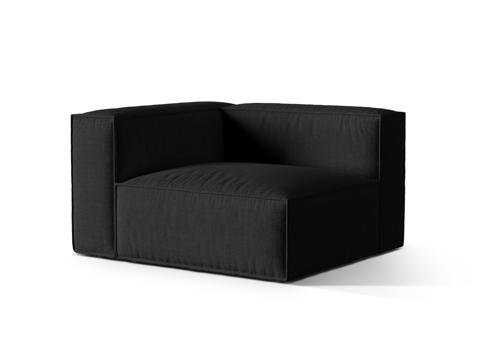 Left Modular Sofa, "Nuria", 1 Seat, 125x110x72