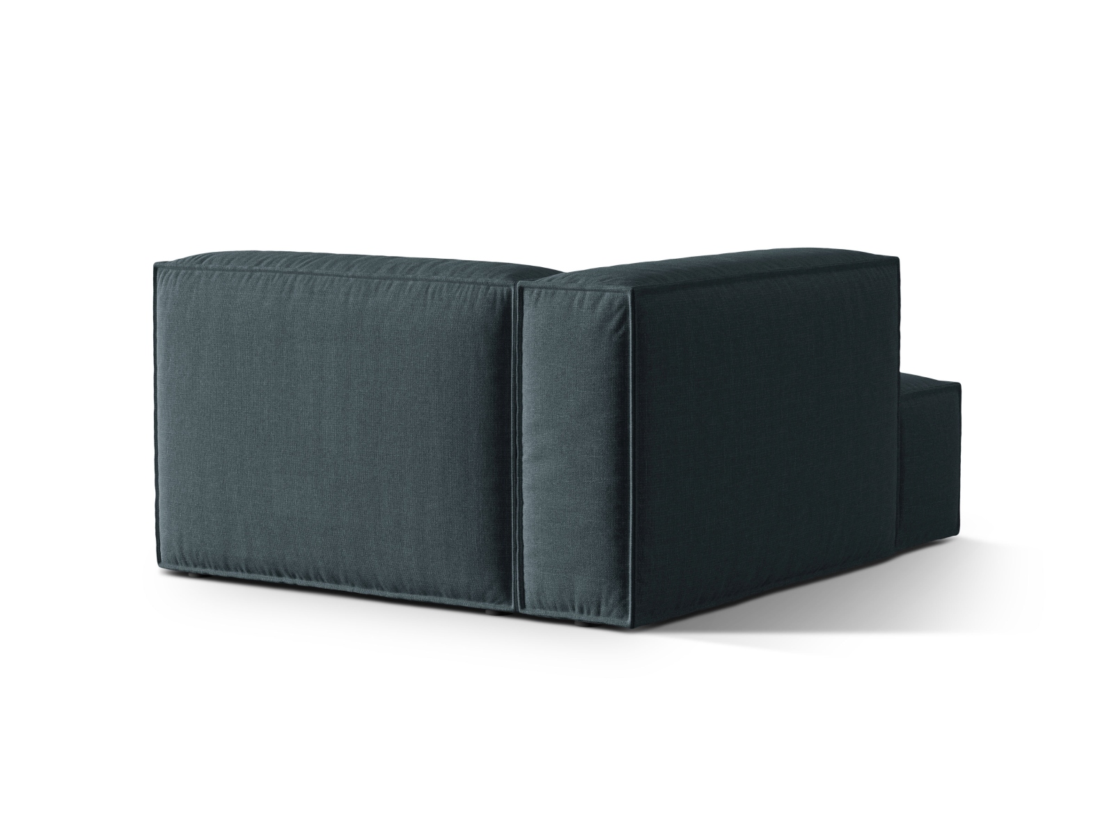 Modular Chaise Longue Left, "Nuria", 1 Seat, 127x147x72