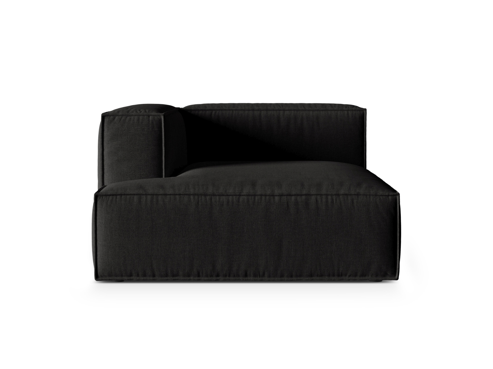 Modular Chaise Longue Left, "Nuria", 1 Seat, 127x147x72