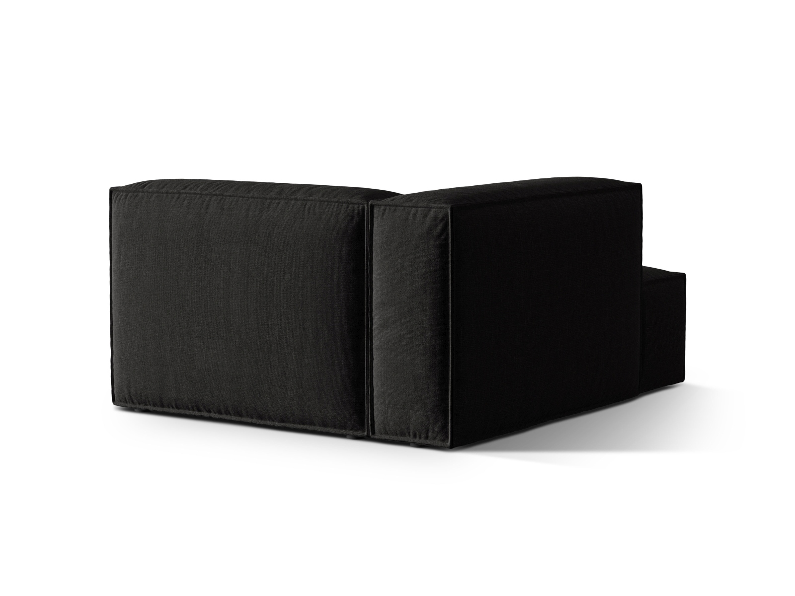 Modular Chaise Longue Left, "Nuria", 1 Seat, 127x147x72
