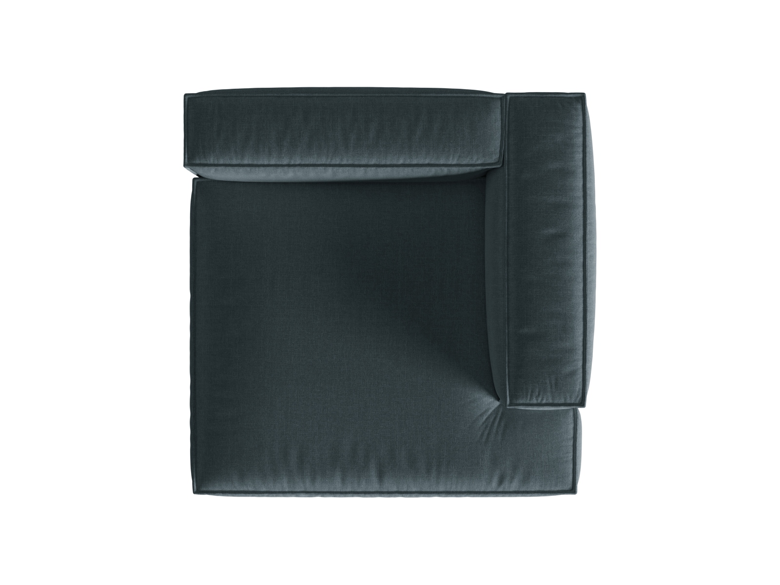 Chaise Longue Right, "Nuria", 1 Seat, 147x147x72