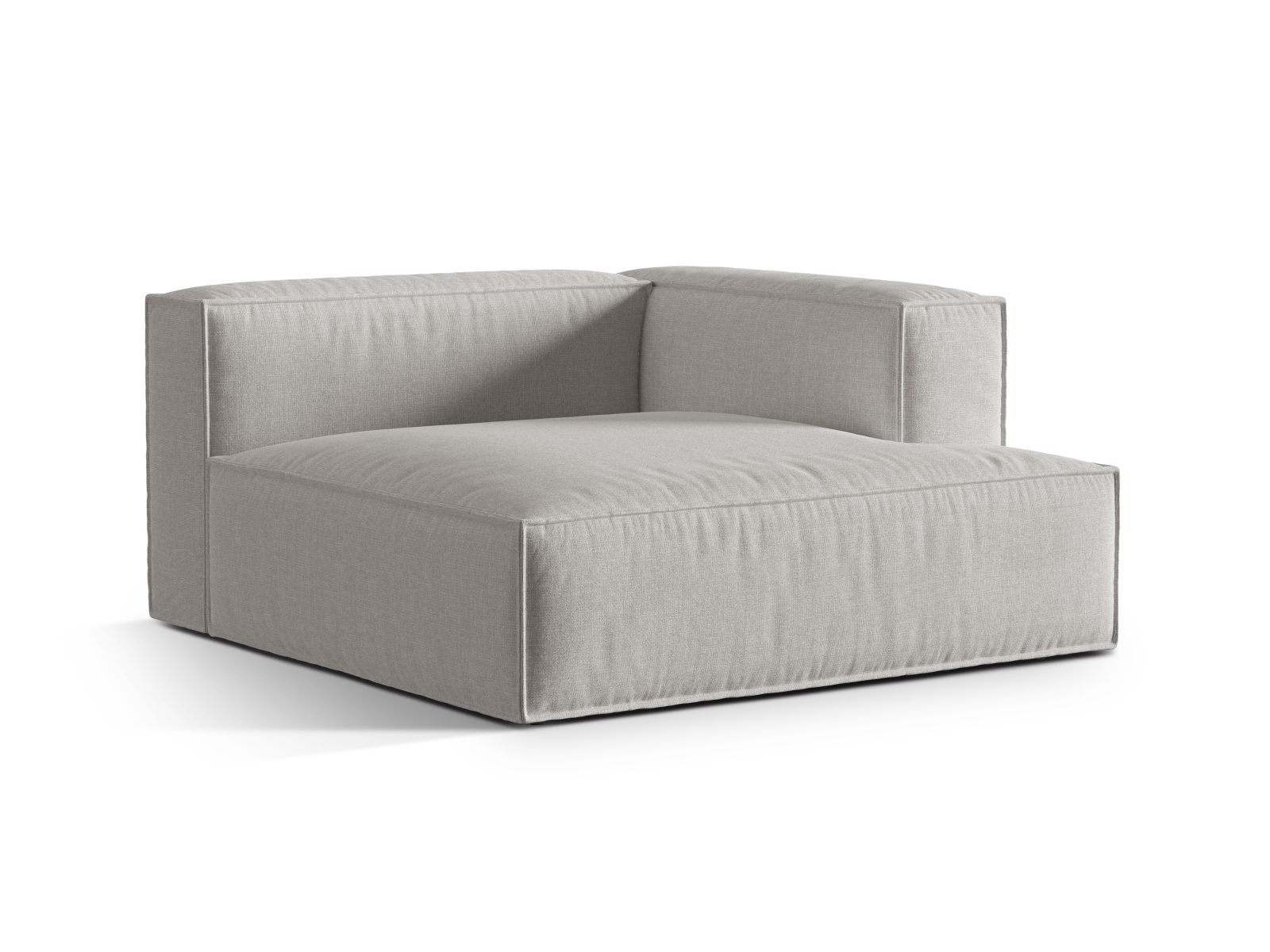 Chaise Longue Right, "Nuria", 1 Seat, 147x147x72