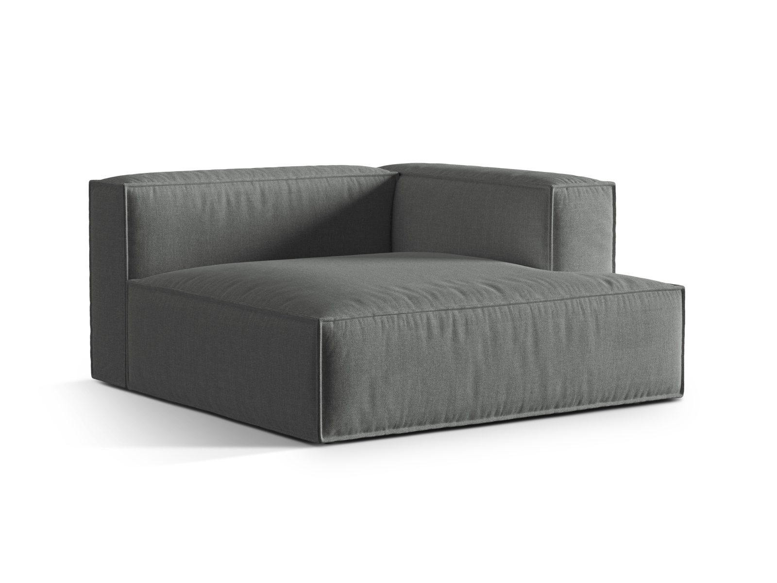 Chaise Longue Right, "Nuria", 1 Seat, 147x147x72